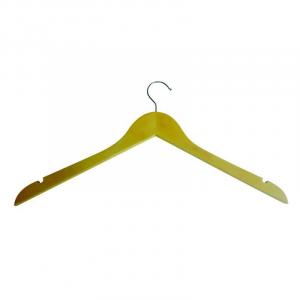 Cabide de Madeira Adulto sem Barra Marfim Cabide de Madeira Adulto sem Barra Marfim