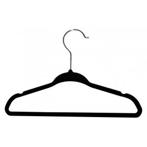 Cabide de Veludo Infantil Preto Cabide de Veludo Infantil Preto